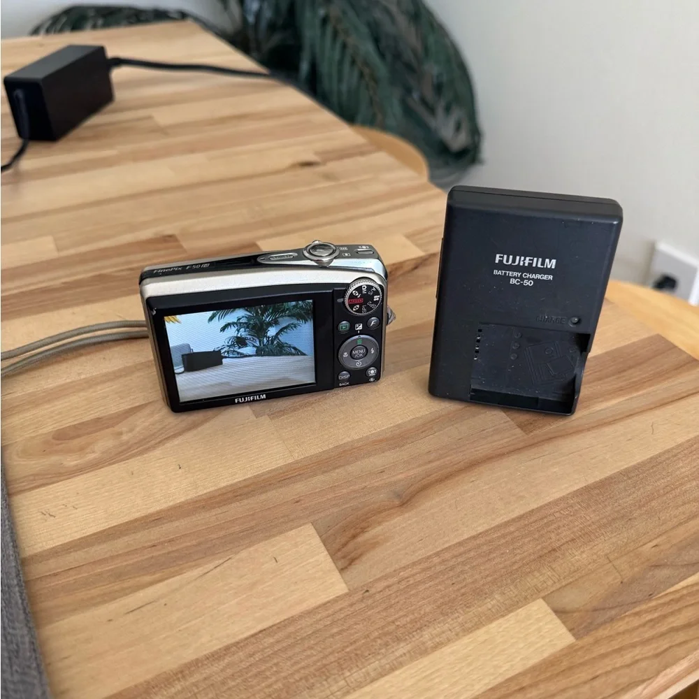 Fujifilm FinePix F50fd Silver Digital Camera